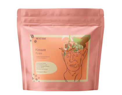 Пачка кофе Кения Руэра